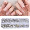 1 Set 3D Effect Nail Decoration Gloss Stylish Art Rhinestones Jewelry Accessories