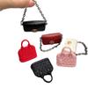 1:12 Dollhouse Miniature Handbag Chain Bag Shoulder Bag Purse Doll Decor Toys