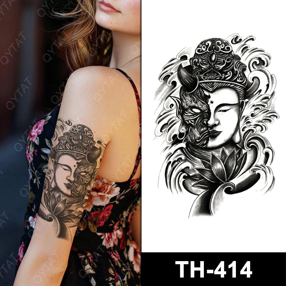 Qianyu Tattoo Supplies Party Set Waterproof Sexy Body Fake Tattoo Sticker