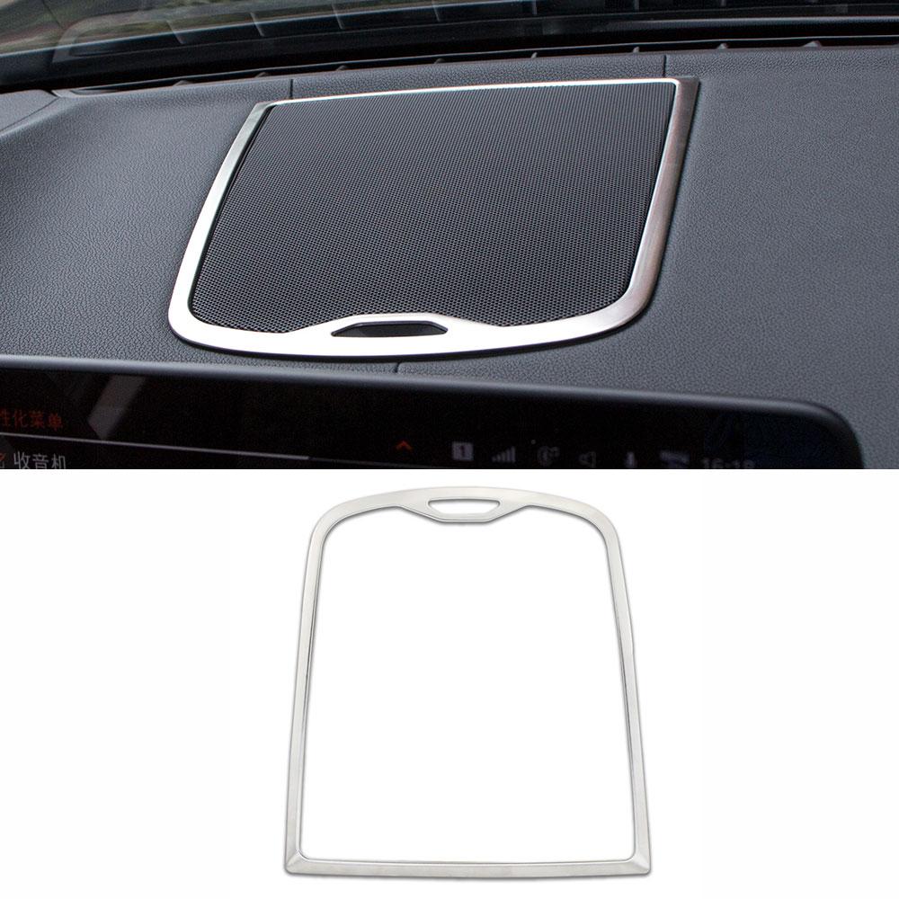 For BMW X3 G01 2018 - 2023 Accessories Dashboard Speaker Frame Cover Front Panel Sound Stereo Decoration Sticker Interior Trim