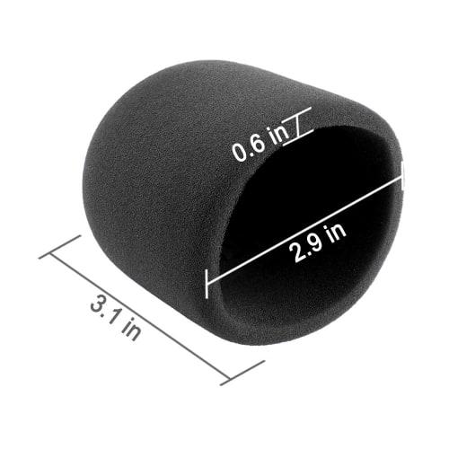 SUNMON Microphone Foam Windscreen Cover for Blue Yeti, Yeti Pro, and Yeti X Microphones, Microphone Pop Filter Mask Shield Also Fits MXL and Audio-Tec