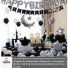 Набор воздушных шаров из алюминия на 18-летие - Фон для украшения стены