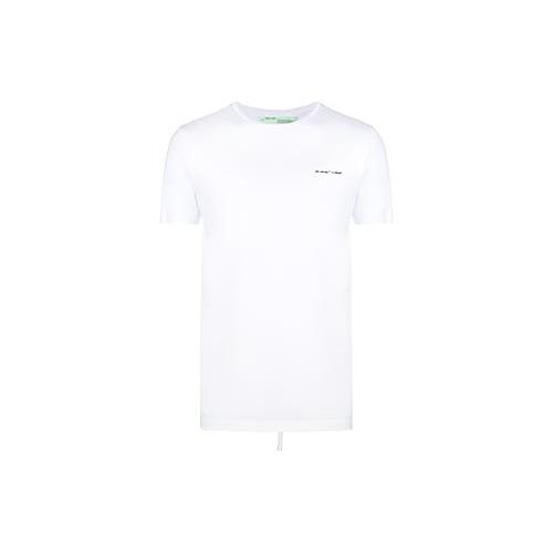 OFF WHITE SS19 T Shirt Mens White OMAA027S191850220110
