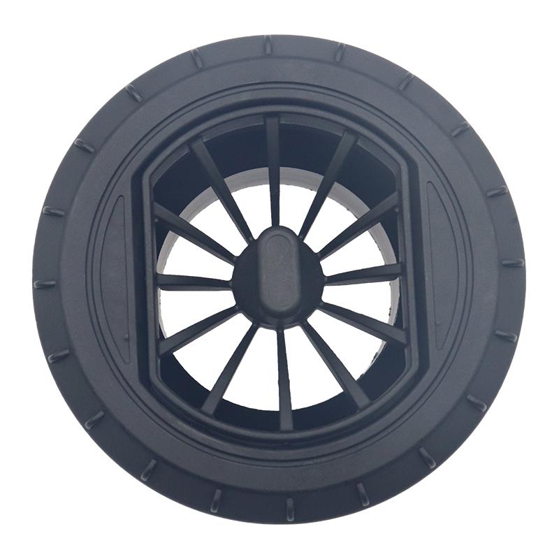 60 мм дизельный обогреватель воздуховод воздуховод выходное отверстие плоский круглый вращающийся соединитель черный для автомобиля грузовик фургон кемпер дефлектор воздуховода