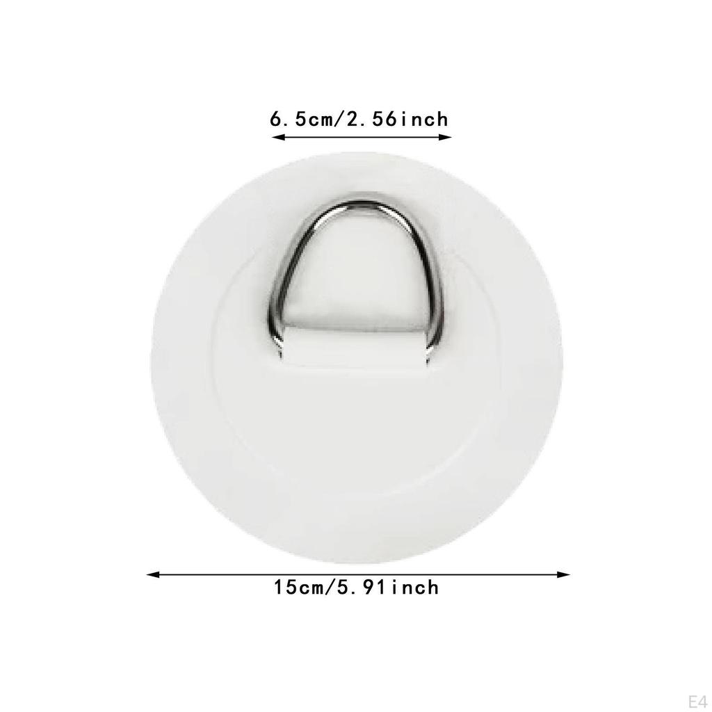 D-образное кольцо из нержавеющей стали для замены накладки на каноэ, лодку, ПВХ для гребли, рафтинга, черпака