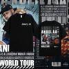 2025 Рэпер Anuel AA Real Hasta La Muerte Тур Новый Альбом Мужская Дышащая Готическая Повседневная Футболка с Коротким Рукавом 100% Хлопок