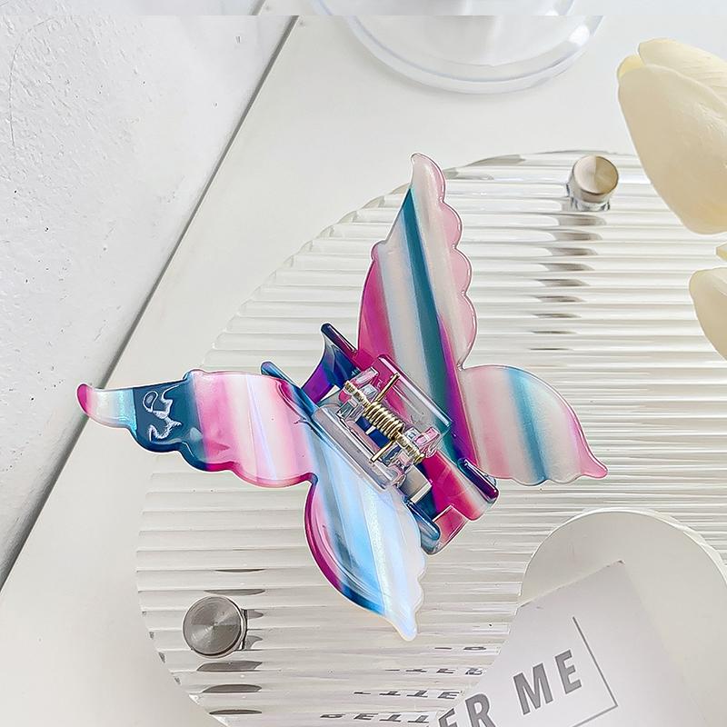 Милые принцессы ацетат двухслойные заколки-бабочки для волос милые заколки для девочек головные уборы заколки для волос аксессуары для волос