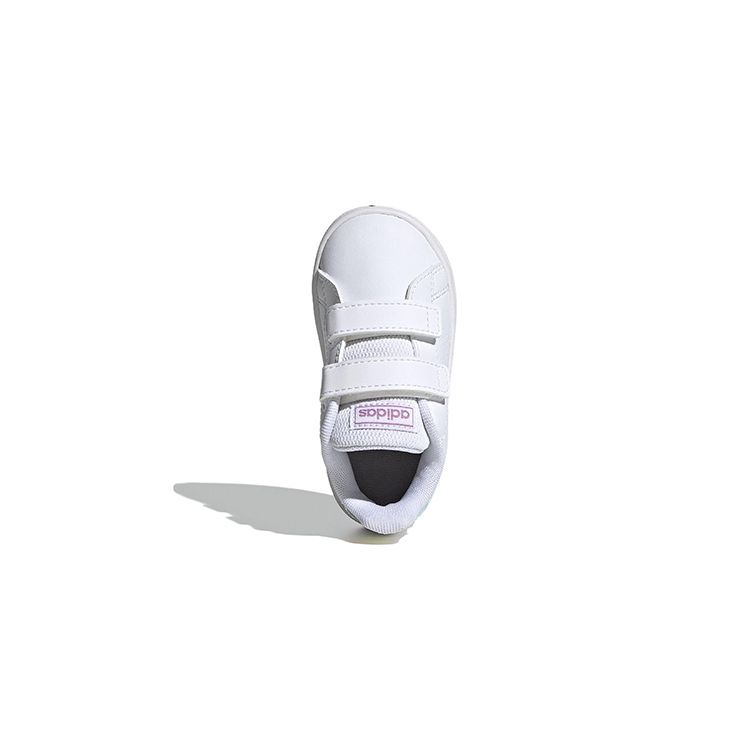 Adidas Кеды Neo Advantage из синтетической кожи, низкие, детские, белые FY4626