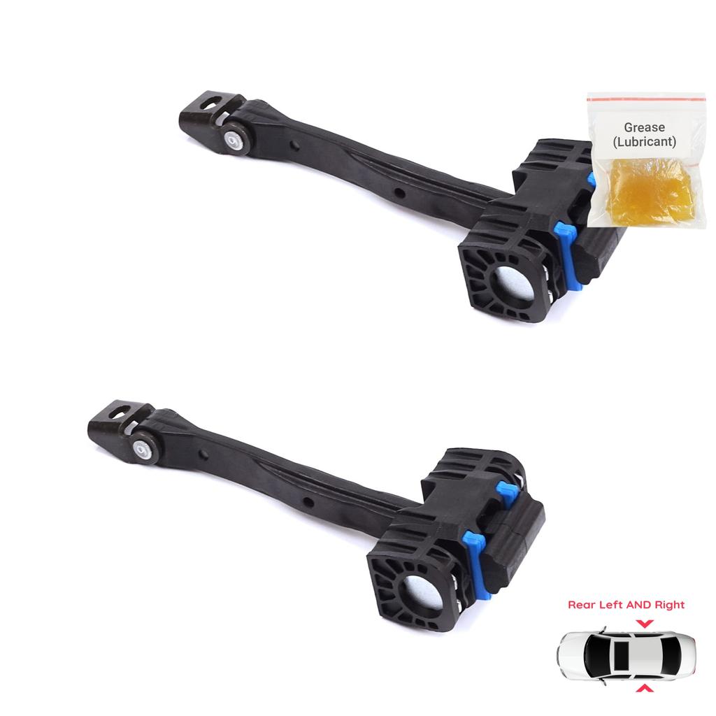 EDP1501-1 2 Pieces Rear Door Stop Check Assy Limiter Strap for A6 S6 RS6 C7 4G 2010-2018 4G0839249B