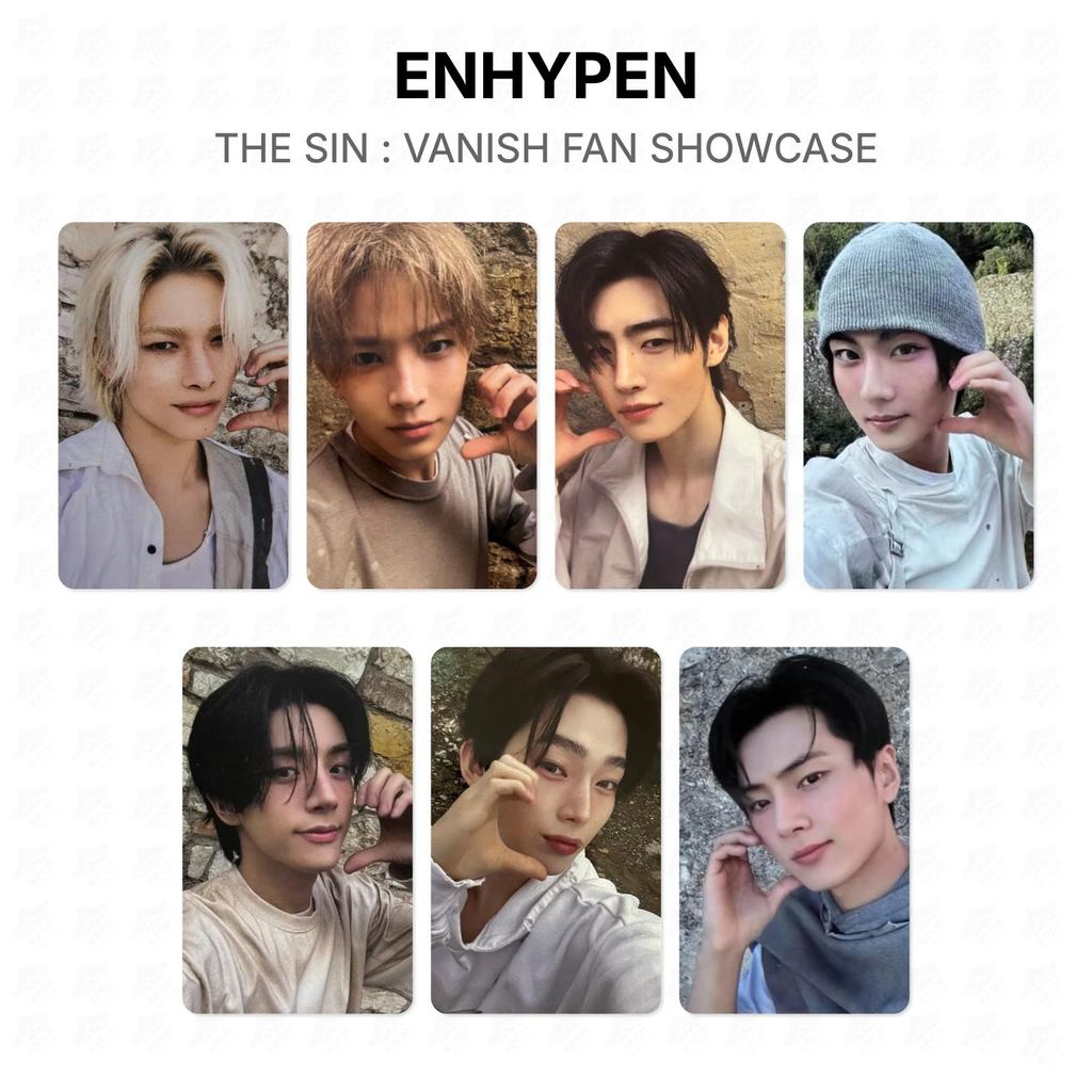 ENHYPEN ГРЕХ : VANISH FAN SHOWCASE Официальная фотокарточка