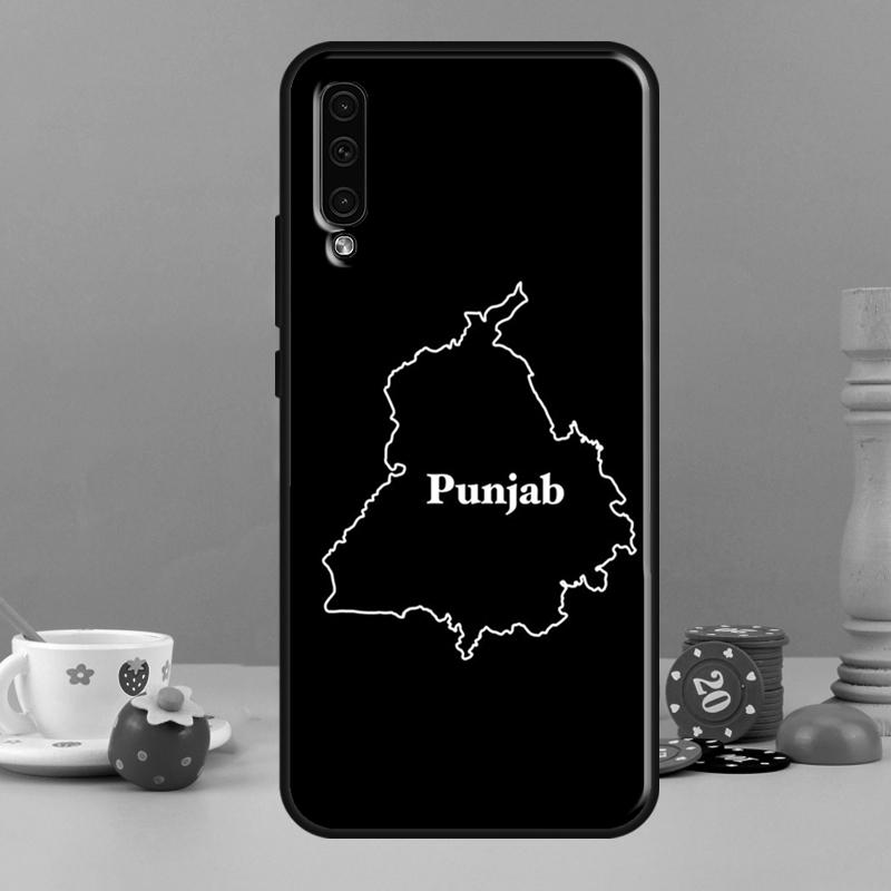 Punjab Map Outline Case For Samsung Galaxy A16 A56 A15 A22 A52 A32 A54 A14 A26 A36 A55 A35 A05 A06 A53 A33 A13