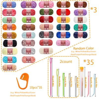 Пряжа синель Fenrry 3 * 100 г для вязания крючком спицами с большим ушком для ручного ткачества для изготовления одеял и одежды