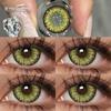 Eyeshare 1Pair Halloween Colored Contact Lenses for Eyes Lenses Red Eye Contacts Blue Eye Lens Cosplay Color Contact Lenses