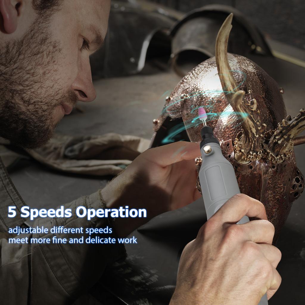 Портативный набор вращающихся инструментов, мини-аккумуляторная шлифовальная машина, ручная аккумуляторная электрическая дрель, зарядка через USB