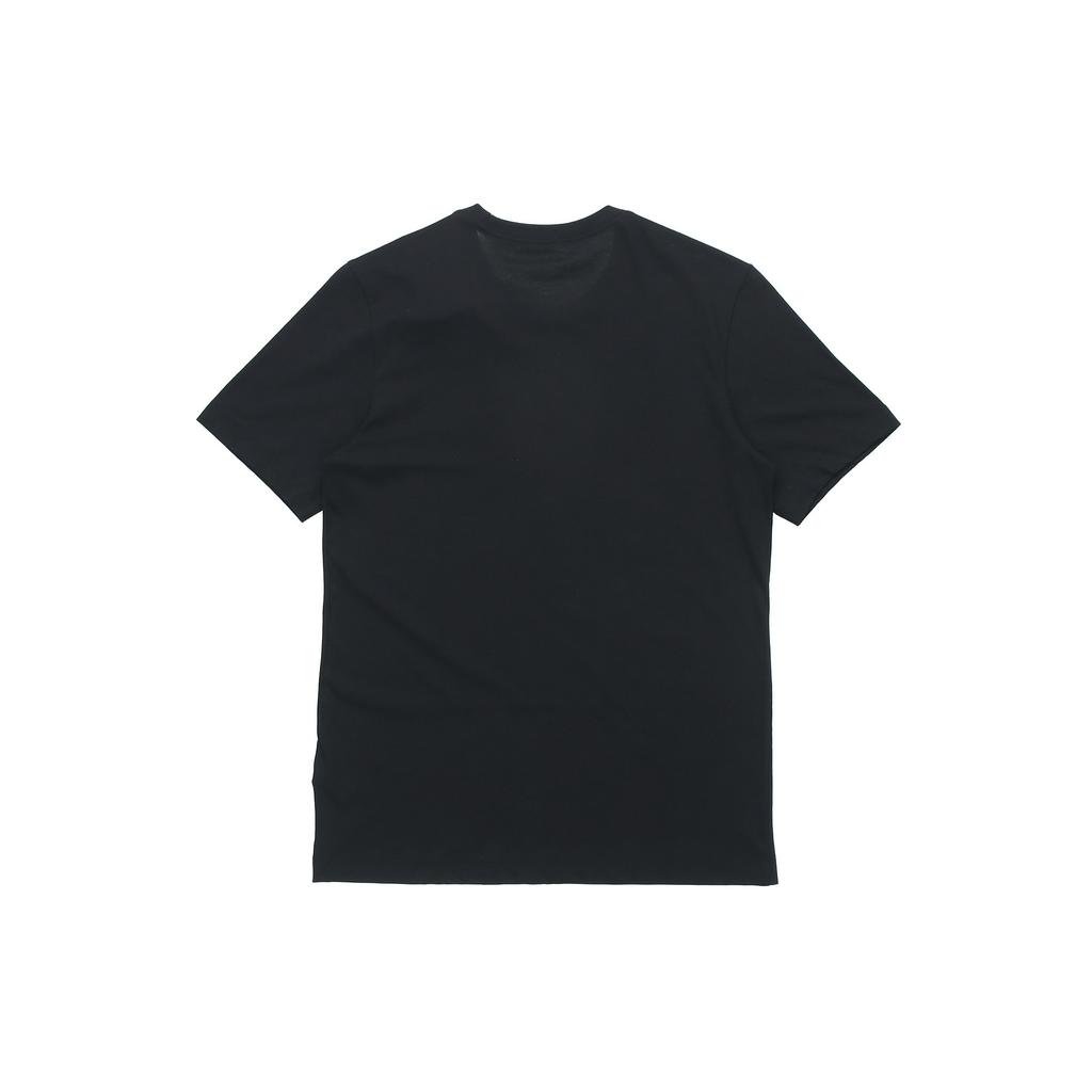 Nike Спортивная футболка с короткими рукавами Just Do It с буквенным принтом, мужские топы, черные DD0802-010