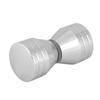 Aluminum Alloy Chrome Plated Pull Handle Knob for Home Bathroom Shower Glass Door Hardware