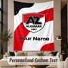 Custom Text Tapestry AZ Alkmaar Print Wall Tapestry Indoor Living Room Wall Decor