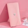Ultra-thin Cash Envelope Wallet Wear-resistant PU Leather Money Binder Organizer Waterproof Money Pouch Holder Male Female