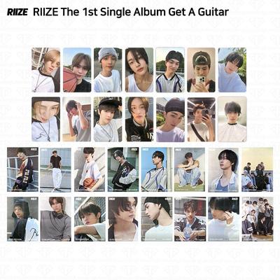Официальная фотокарточка первого сингла «Get A Guitar» Складной постер KPOP