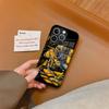 Skeleton Rock Band Phone Case Tempered Glass For IPhone 13 14 12 15 11 Plus Pro XS Max Mini X XR 8 7 6s SE2020 Cover
