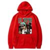 Худи с принтом рэпера Lil Wayne Мужское Женское Хип-Хоп Рэп Оверсайз
