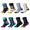 1 пара забавных носков Ins Astronaut Airplane Heaven Body Middle Tube для мужчин Happy Socks Streetwear из хлопка для мужчин, скейтбордистов, для мальчиков, для взрослых