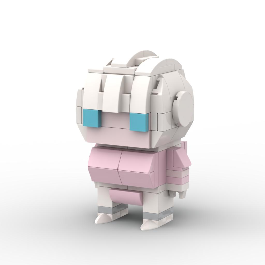 *Трансформируйте Авто Робота Brickheadz * Звездный крик джаз Prime DIY Просветите MOC блок кирпича набор, совместим с