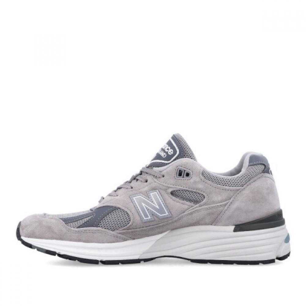 New Balance Grey Suede And Mesh Sneakers U991gl2 Grey