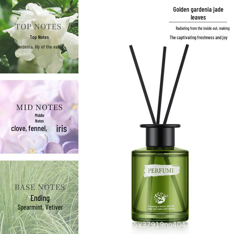 Роскошный безпламенный аромадиффузор для длительного аромата в помещении - Идеально подходит для дома, отеля и дезодорации ванной комнаты.