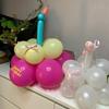 С Днем Рождения Шары Инс Латексный Шар Фон Сделай Сам Шарик в Форме Торта Украшение для Вечеринки по Случаю Дня Рождения Декор для Детского Праздника