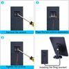 20W 5V Solar Panel for Ring Doorbell 9.8Ft Charging Cable Solar Panel Charger Solar Panel Kit for Ring Video Doorbell 4 3 Plus 2