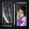 Чехол для телефона Jojo Bizarre Adventure для Samsung Galaxy S22 5G S20 Ultra S21 FE 5G S10E S9 S8 S10 Plus Note 20 10, прозрачная задняя крышка