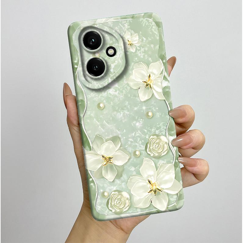 For Huawei Honor 400 Pro 5G Case Aesthetic Butterfly Flowers Anti-Slip Shockproof Silicone Cover For honor 400 400pro Funda Capa