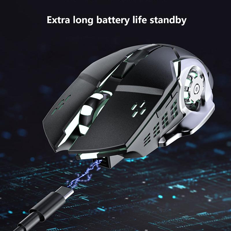 Игровая мышь для киберспорта, проводная, беспроводная, Bluetooth, бесшумная, для офиса, студентов, унисекс, 2.4G, оптическая мышь «три в одном».
