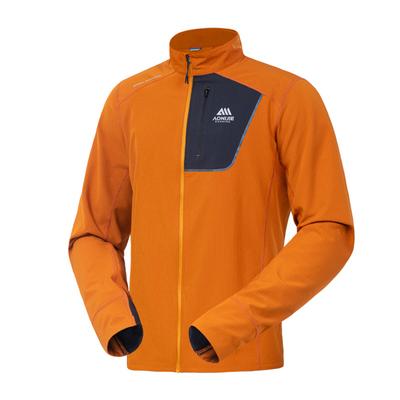Aonijie Outdoor Высококачественная молния с высоким воротником Mj06 Оранжевая