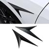 1 Pair Car Side Wing Air Flow Fender Sticker Cover Decoration for Honda Hyundai Toyota Bmw Universal Auto Styling Accessories