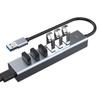 Алюминиевый сплав usb3.0 распределительный концентратор распределительный компьютерный концентратор, один-четыре расширителя прямые продажи с завода