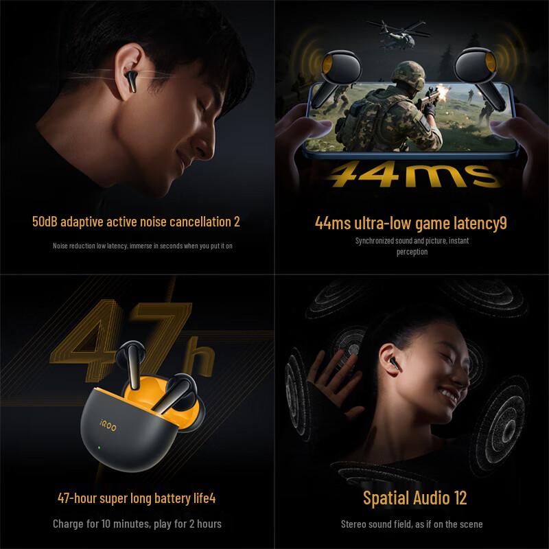 Беспроводные наушники vivo iQOO TWS Air3 Pro