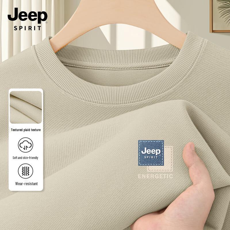 JEEP SPIRIT Мужская повседневная толстовка-пуловер 2025