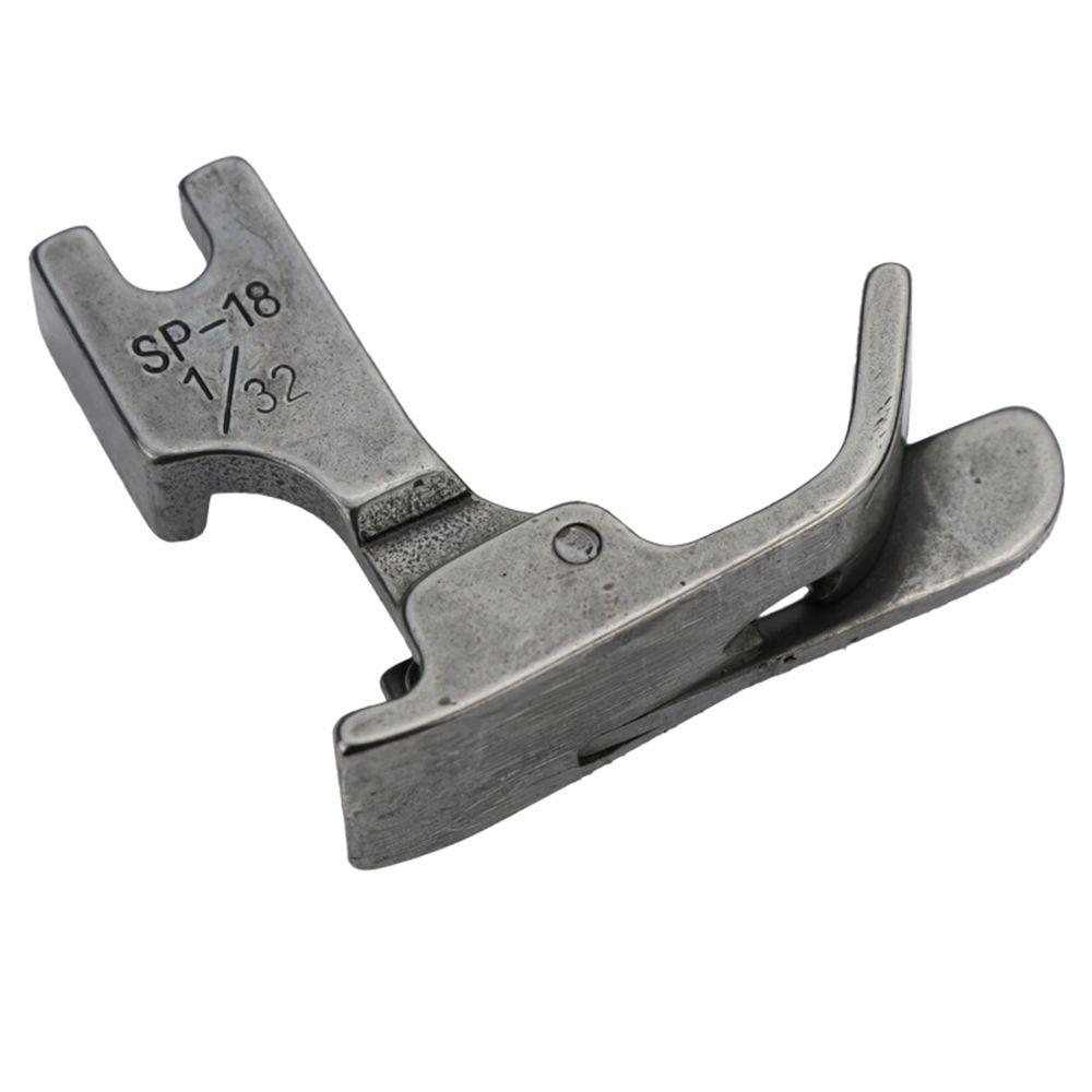 1/8 1/4 3/16 Industrial 1/32 Metal Presser Foot Sewing Machine Single Needle Flat Car Moving Edge