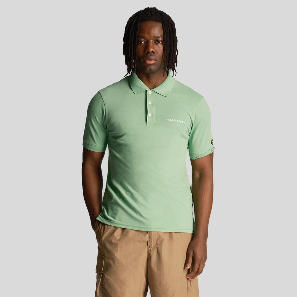 Lyle & Scott Mens Embroidered Polo Shirt