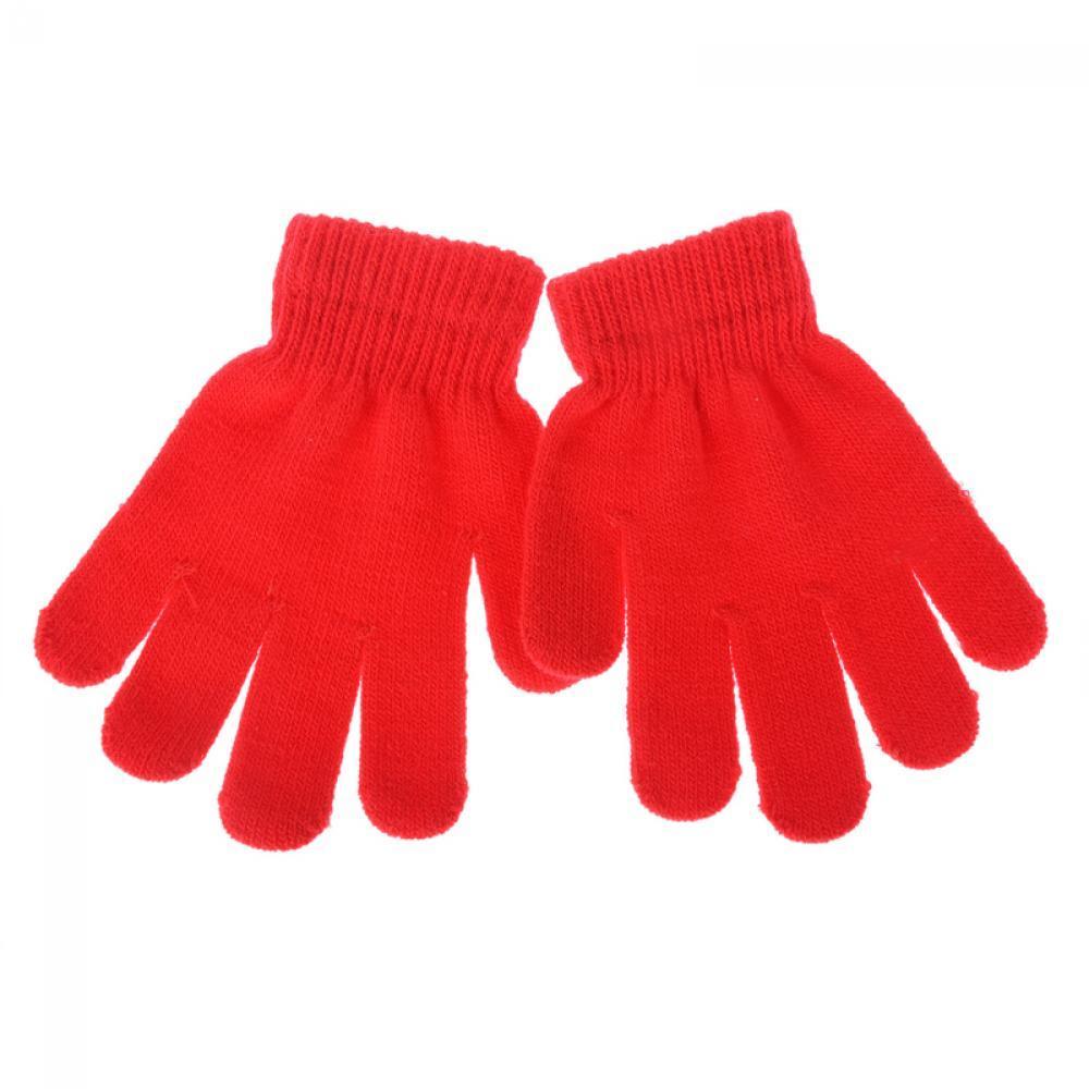 Magic Boy Girl Warm Children Stretch Knitted Glove