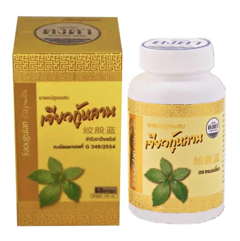 Kongka Herb Капсулы долголетия Джиагулан с женьшенем и линчжи