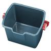 Iris Ohyama Storage Box, RV Bucket, RV-25B, GrayDark Green, 410 x 310 x 275mm