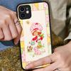 S-Девочка с клубничным тортом Для IPhone 16 Pro Max 15 14 13 12 11 XS MAX X Plus Конфетный Цвет Матовый ТПУ Чехол для Телефона