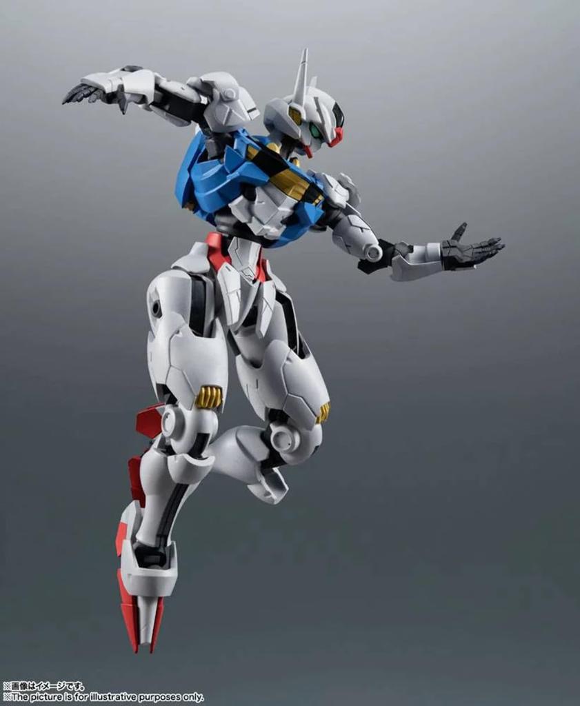 TAMASHII NATIONS ROBOT SPIRITS Mobile Suit Witch of Mercury Gundam Aerial 125mm ABS PVC painted articulated figure Gundam [SIDE MS] ver. A.N.I.M.E.