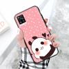 Черный чехол для Xiaomi Redmi 13C Note 9 iPhone XR 7 8 14 15 11 12 13 X XS Pro Max Samsung A25 S23 S24 FE Ultra Plus Mochi Mochi Panda