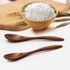 Новая столовая посуда для супа деревянная ложка чайная мини японский стиль