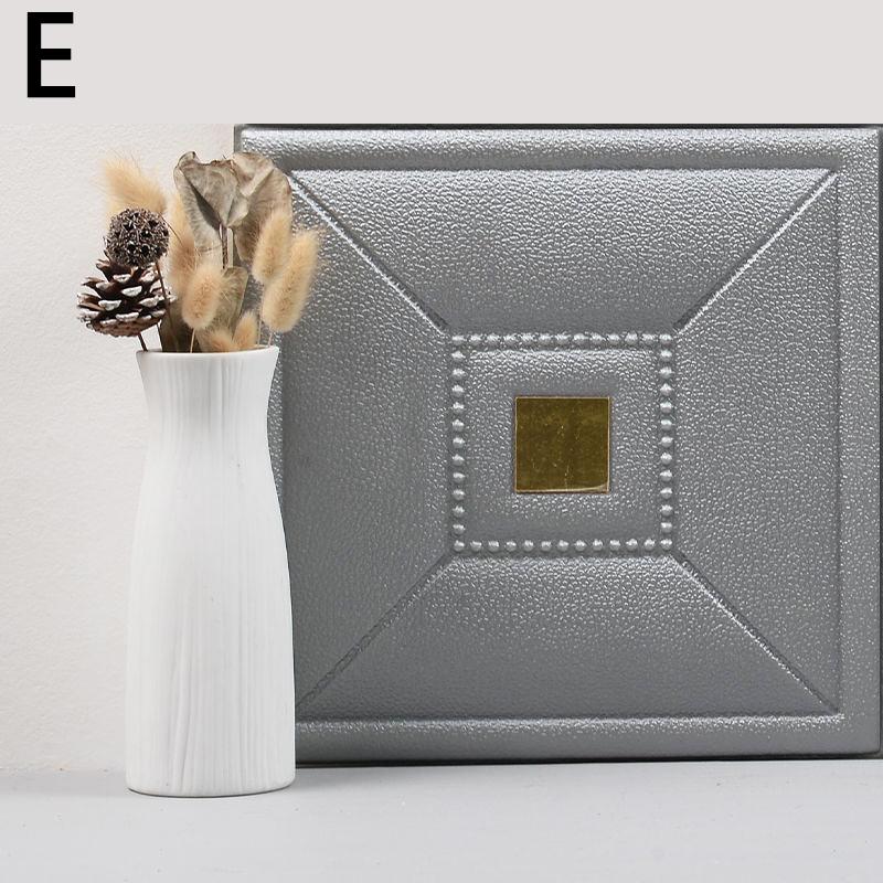 1PC 3D Wall Sticker for Living Room Background Brick Self Adhesive 30x30cm Home Decoration