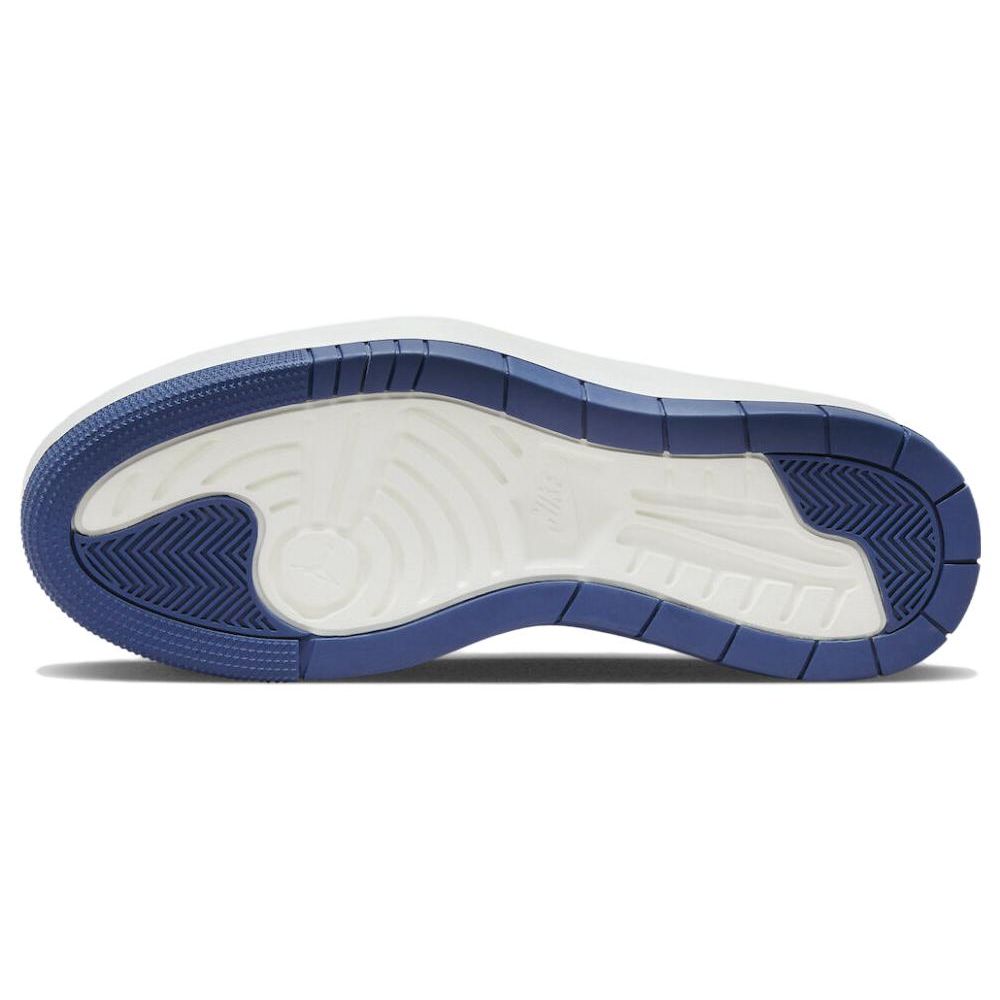 Air Jordan 1 Elevate Low French Blue Женские кроссовки Нейтрально-серый парус Sport-Blue DH7004-400